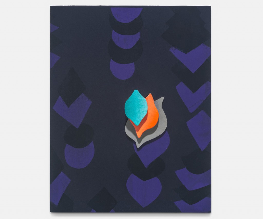  <em>flame,</em> acrylic on linen, 18